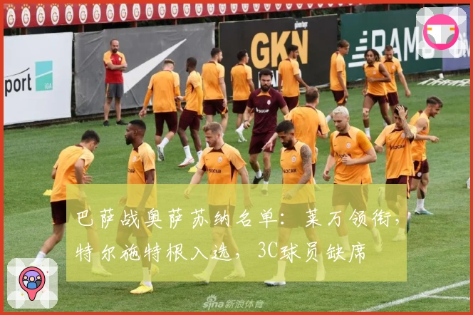 巴萨战奥萨苏纳名单：莱万领衔，特尔施特根入选，3C球员缺席